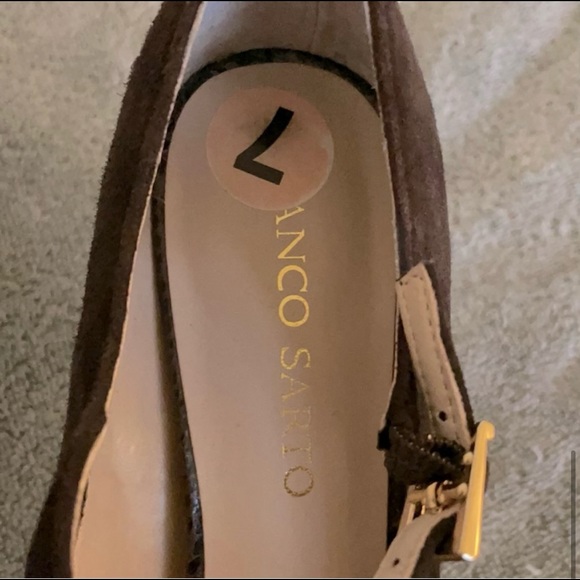 Franco Sarto Suede Heels - Picture 7 of 8